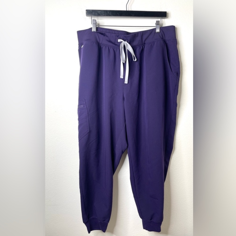 FIGS Purple Scrub Jogger Pants, Womens 3XL